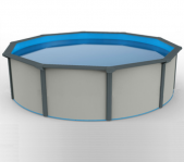 Морозоустойчивый бассейн PoolMagic круглый White размер 3.0x1.3 м