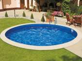 Морозоустойчивый бассейн Ibiza круглый глубина 1,2 м диаметр 3,6 м